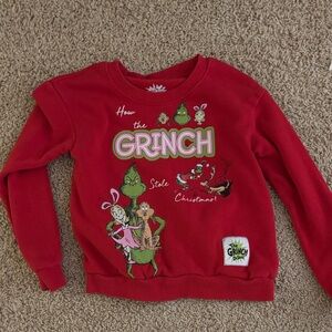 Dr. Seuss Red Grinch Kids Hoodie